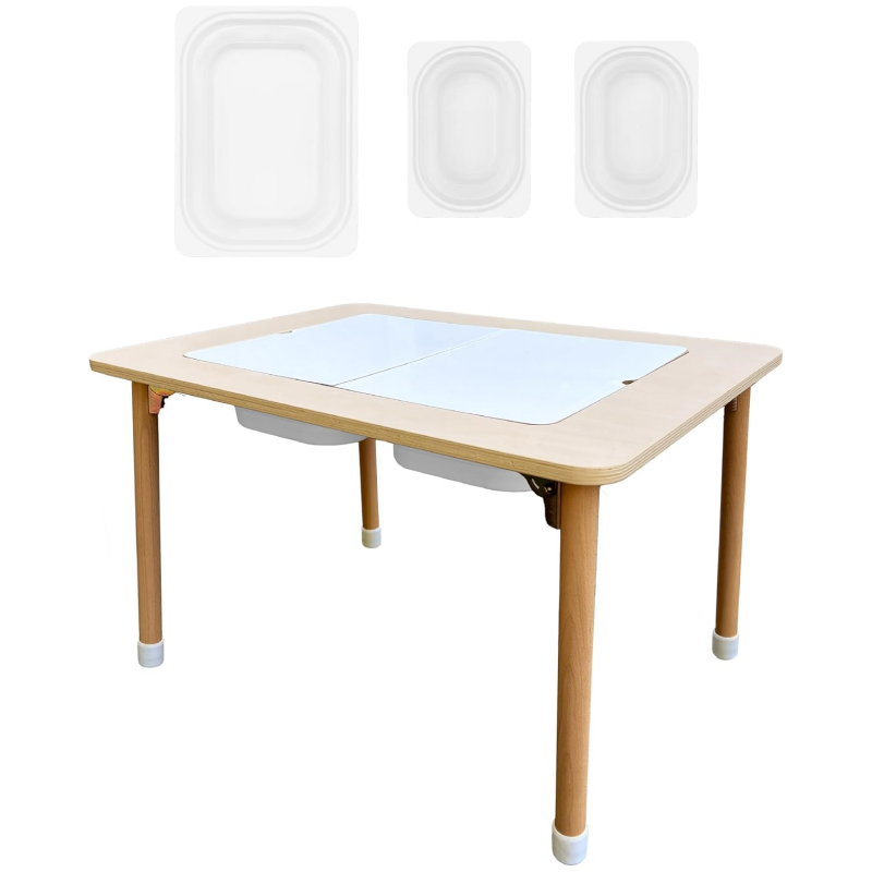🎨4-in-1 Foldable Sensory Play Table