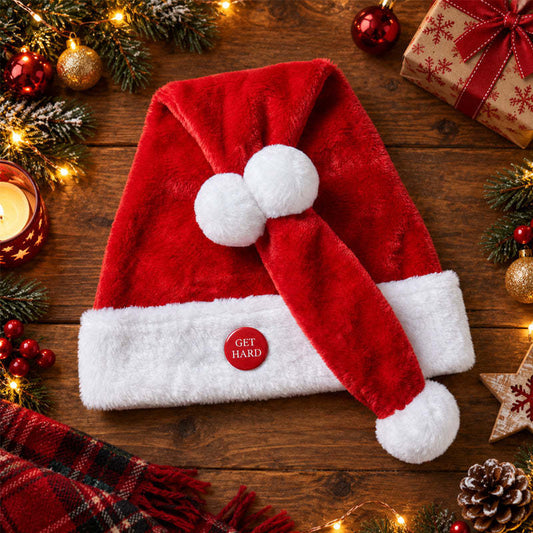 🎅 Funny Moving Santa Hat – Dynamic Christmas Party Accessory