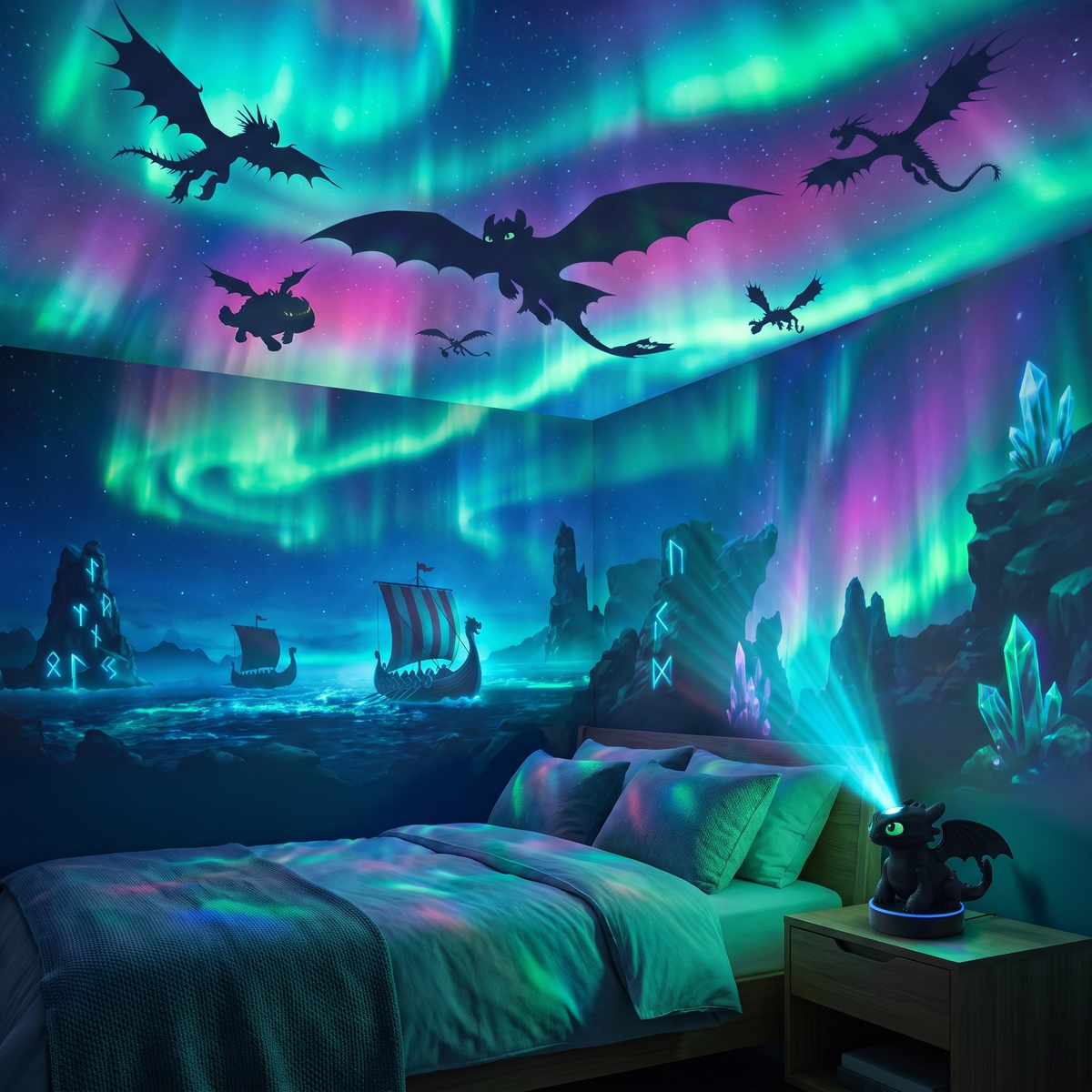 🐉 Dragon Sky Projector – Turn Your Room Into Another World