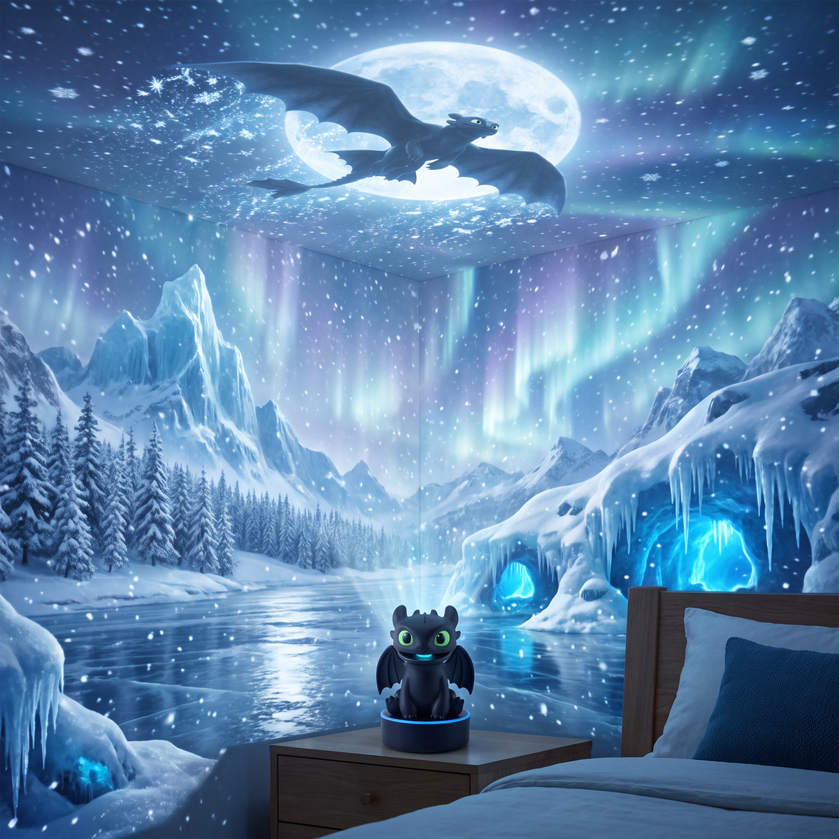 🐉 Dragon Sky Projector – Turn Your Room Into Another World