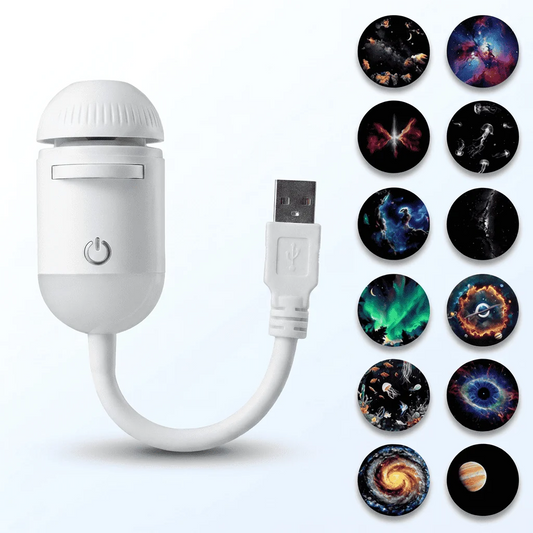 🌠 Galaxy Projector Night Light – Instant Starry Sky for Any Room