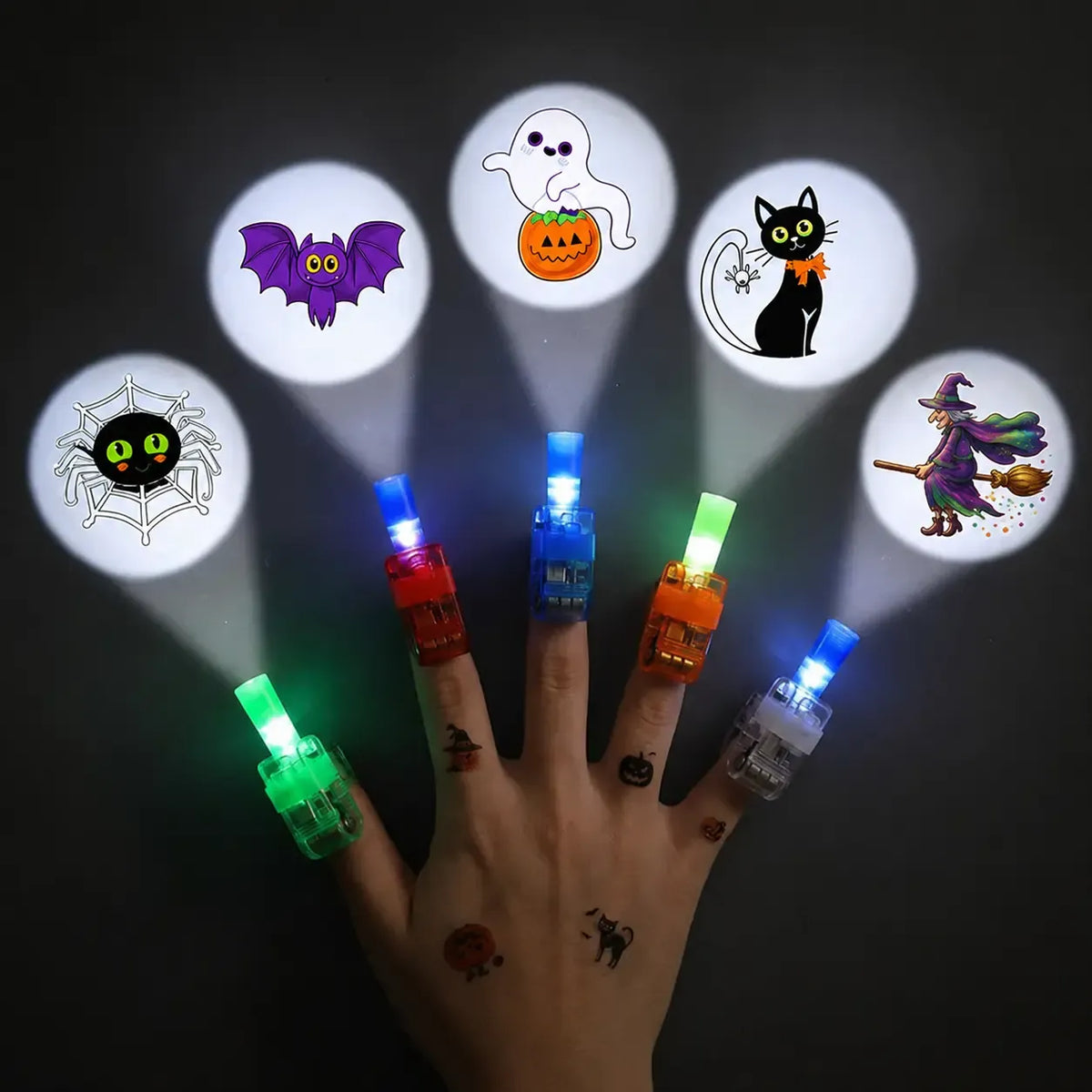 🎃 Halloween Finger Rings – Fun Party Favors for Kids